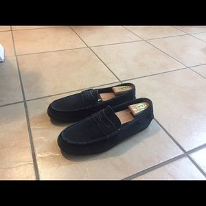 Black Slip On Loafers